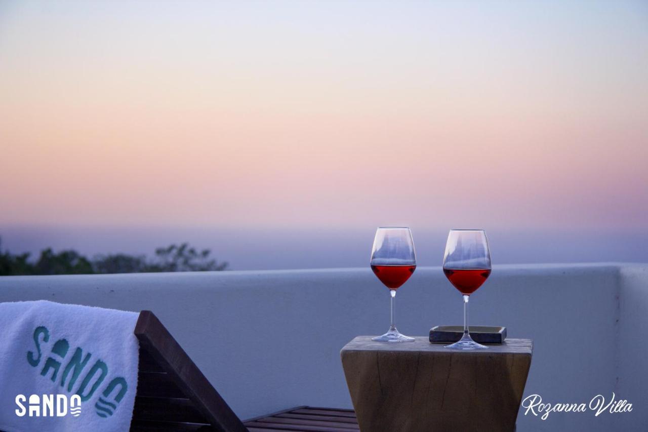 Sando Traditional Cave Villas With Jacuzzi And Sea View Vourvoúlos 외부 사진