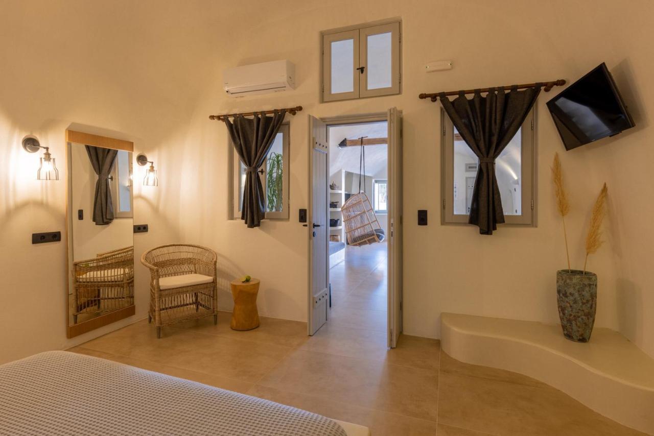 Sando Traditional Cave Villas With Jacuzzi And Sea View Vourvoúlos 외부 사진