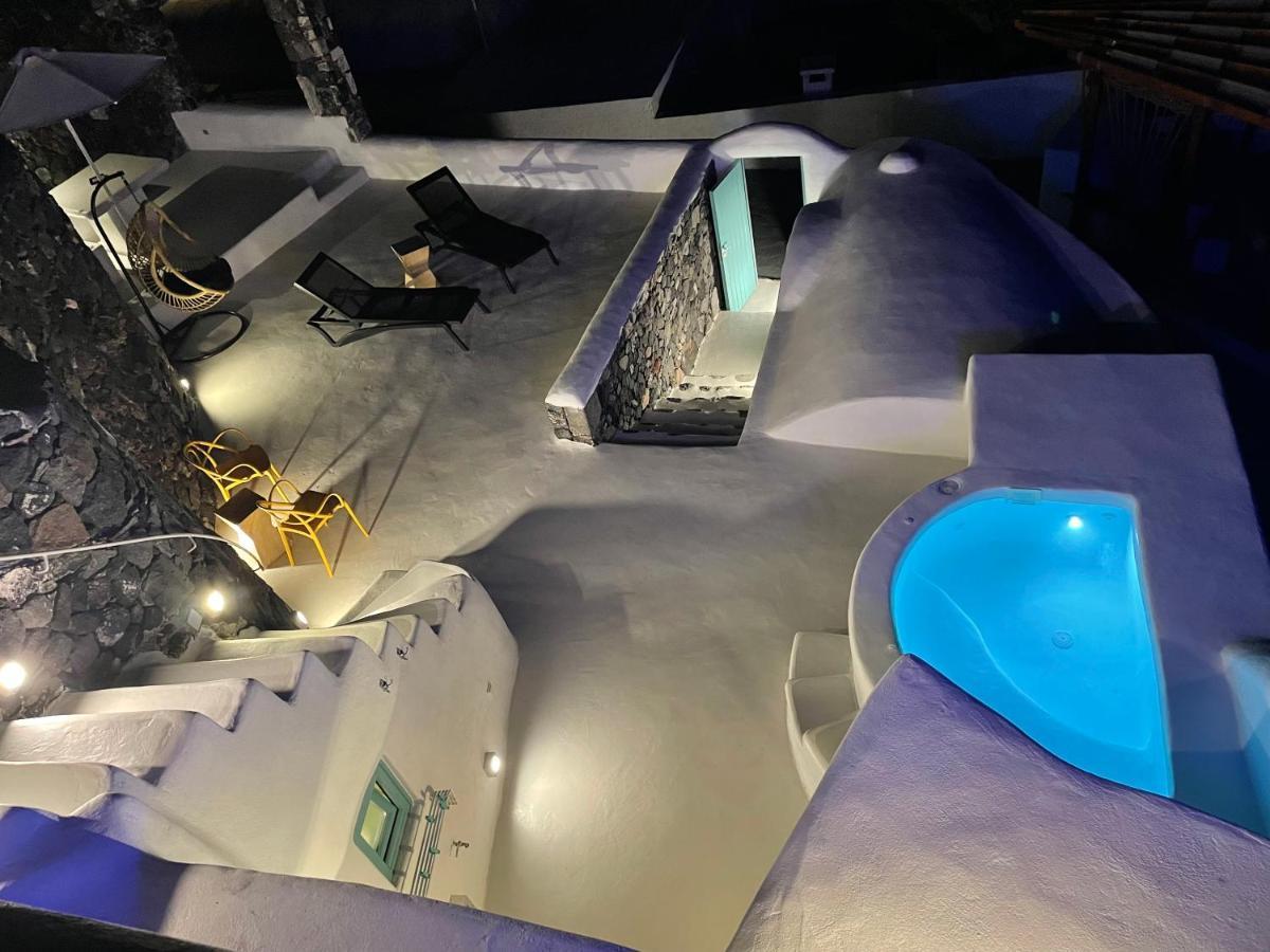 Sando Traditional Cave Villas With Jacuzzi And Sea View Vourvoúlos 외부 사진