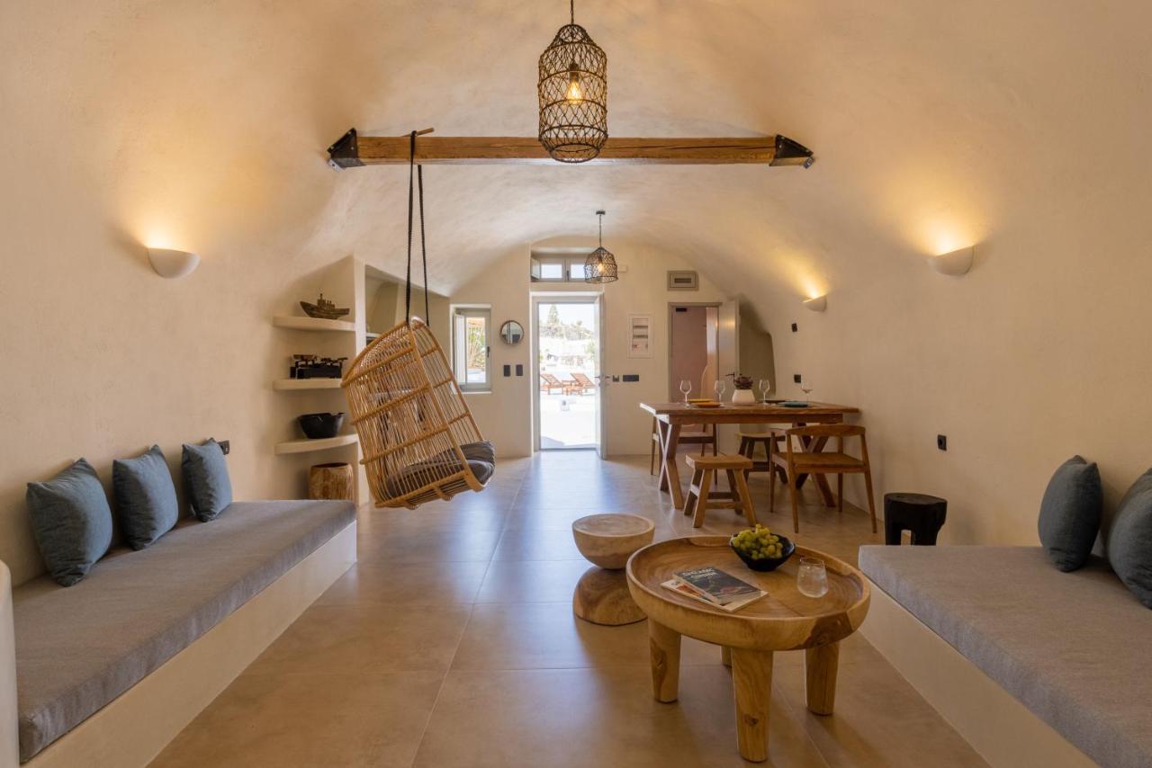 Sando Traditional Cave Villas With Jacuzzi And Sea View Vourvoúlos 외부 사진